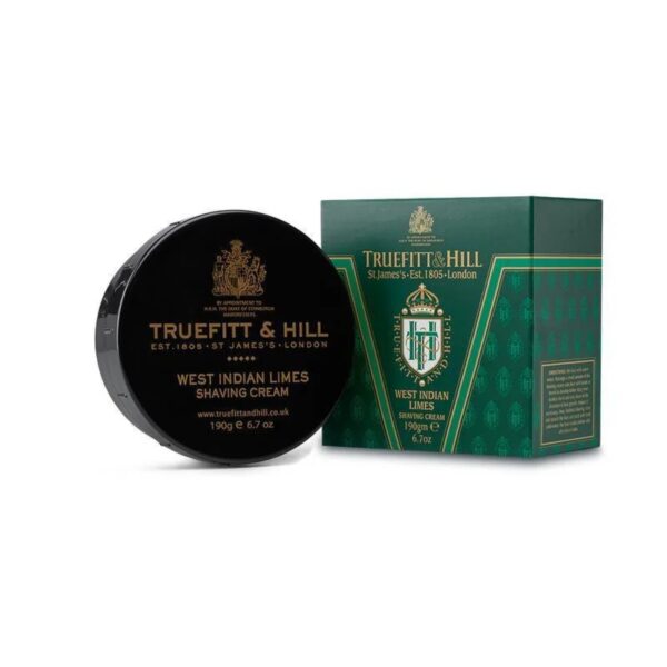 Truefitt & Hill WEST INDIAN LIMES krem do golenia w tyglu 190 g