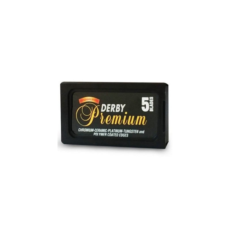 Żyletki Derby Premium (czarne) 5 sztuk
