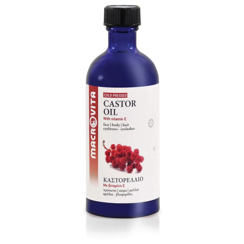 Macrovita Olejek Rycynowy w naturalnych olejach tłoczony na zimno z witaminą E 100ml