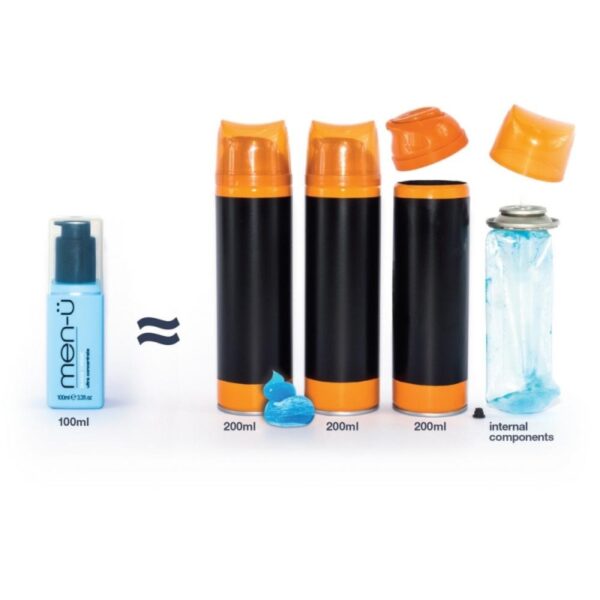 men-u SHAVE CREME ultra concentrate krem do golenia: zestaw 2x100ml