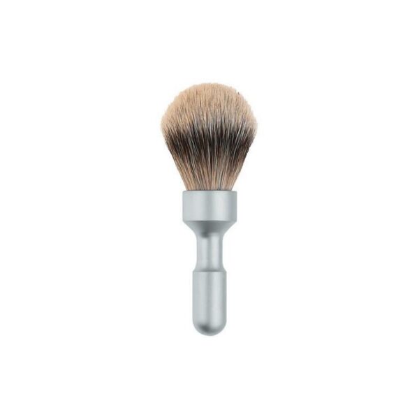 MERKUR SOLINGEN FUTUR pędzel do golenia borsuk SILVERTIP chrom satyna