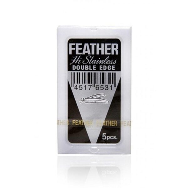 Żyletki FEATHER Hi-Stainless 5 sztuk