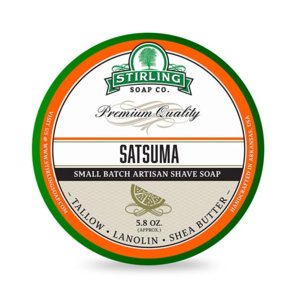 Stirling Satsuma mydło do golenia w tyglu 170ml