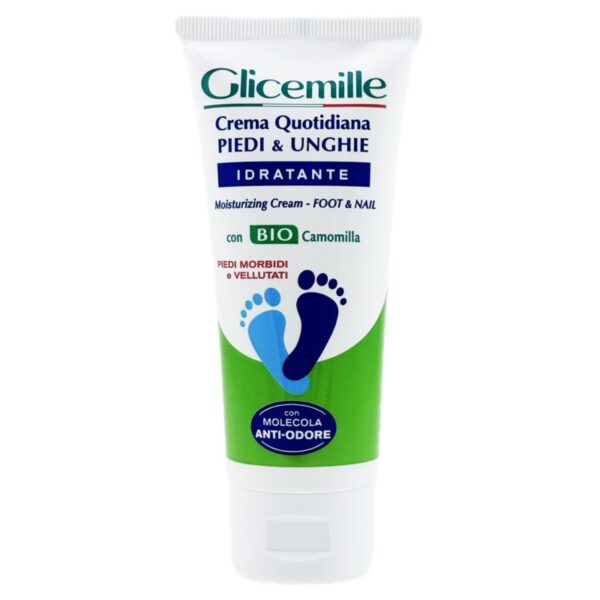 Glicemille Anti-Odore nawilżający krem do stóp i paznokci z Bio Rumiankiem 100ml (tubka)