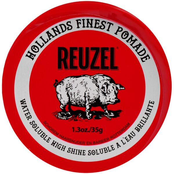 Reuzel Water Soluble High Shine Pomade – pomada do włosów na bazie wody, wysoki połysk, 35g