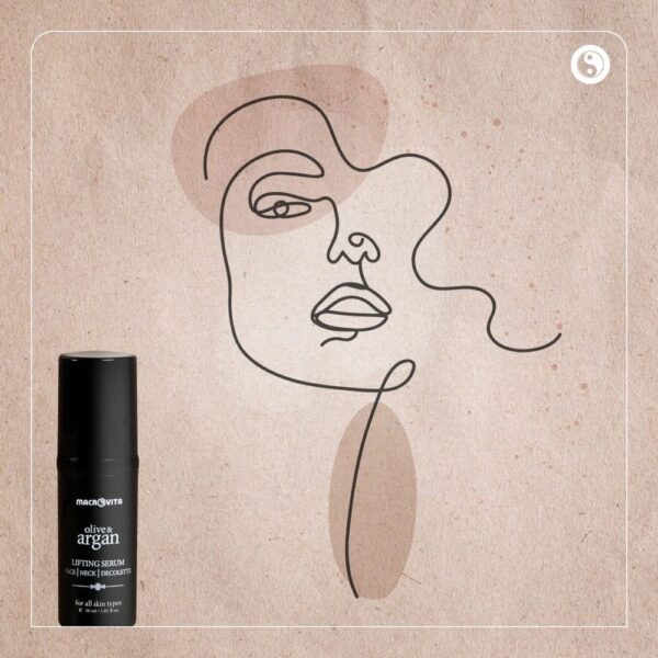 Macrovita Olive & Argan liftingujące serum na twarz, szyję i dekolt TimeCode™ Formula 30ml