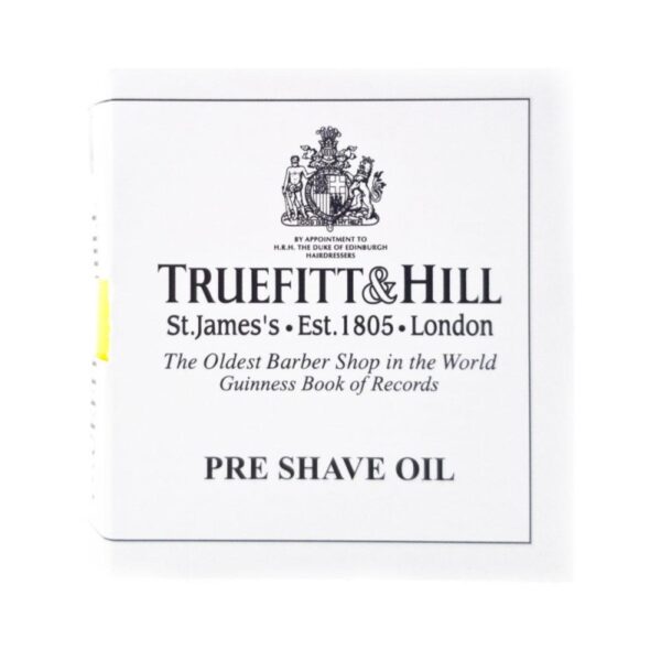 Tester olejku przed goleniem Truefitt & Hill Ultimate Comfort