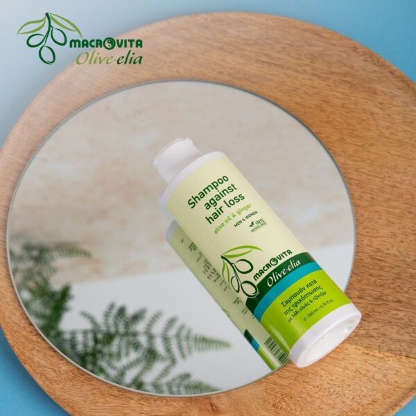 Macrovita Olive.elia szampon przeciw wypadaniu włosów z bio-oliwą i imbirem 200ml