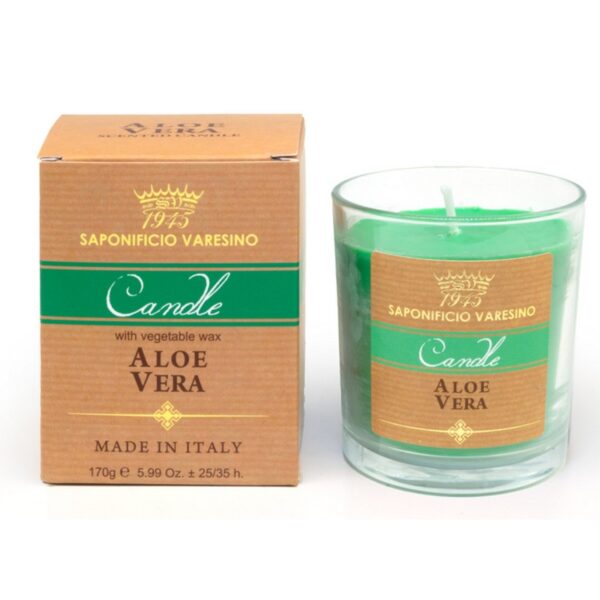 Saponificio Varesino Aloes świeca zapachowa 170g