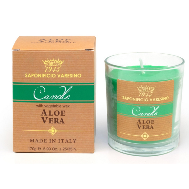 Saponificio Varesino Aloes świeca zapachowa 170g