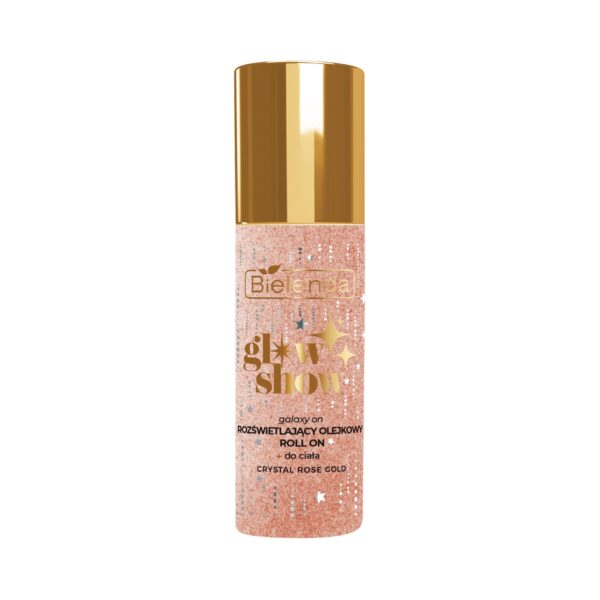 Bielenda Rozświetlający olejkowy roll on, CRYSTAL ROSE GOLD