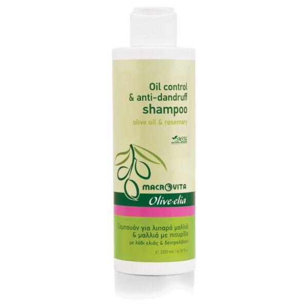 Macrovita Olive.elia szampon przeciwłupieżowy z bio-oliwą i rozmarynem 200ml