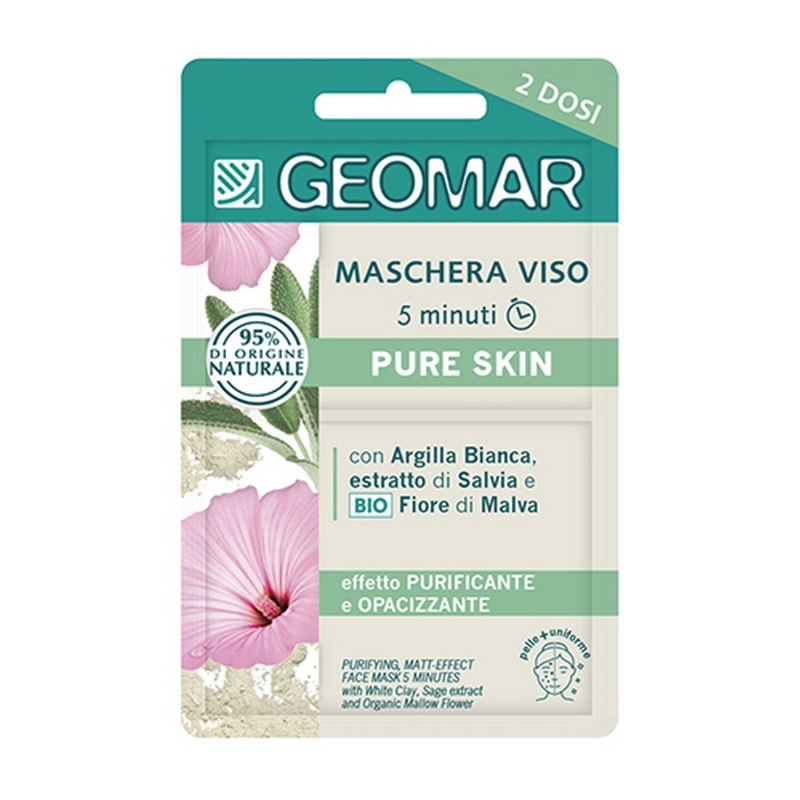 Geomar maska do twarzy oczyszczająca Pure Skin (saszetka) 2x7,5ml