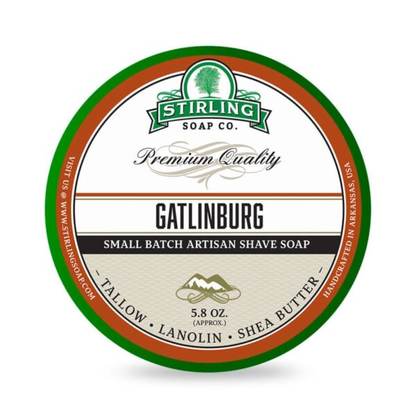 Stirling Gatlinburg mydło do golenia w tyglu 170ml