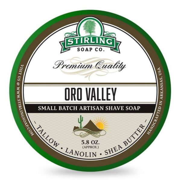 Stirling Oro Valley mydło do golenia w tyglu 170ml