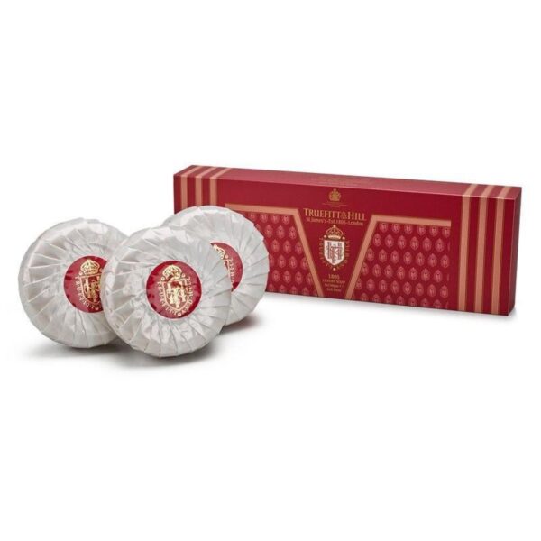 Truefitt & Hill 1805 trójpak luksusowych mydeł toaletowych 3x150g