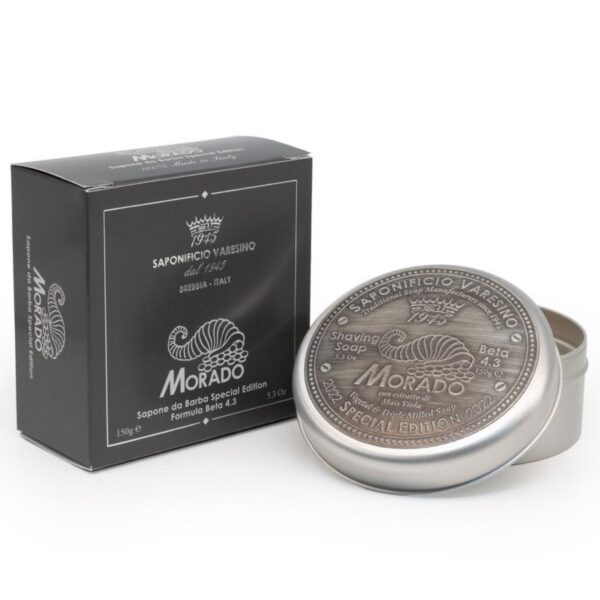 SAPONIFICIO VARESINO mydło do golenia Morado Beta 4.3 w tyglu 150g