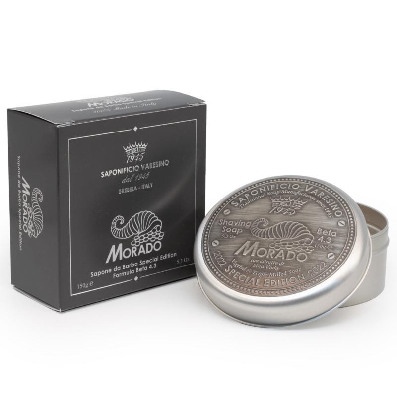 SAPONIFICIO VARESINO mydło do golenia Morado Beta 4.3 w tyglu 150g
