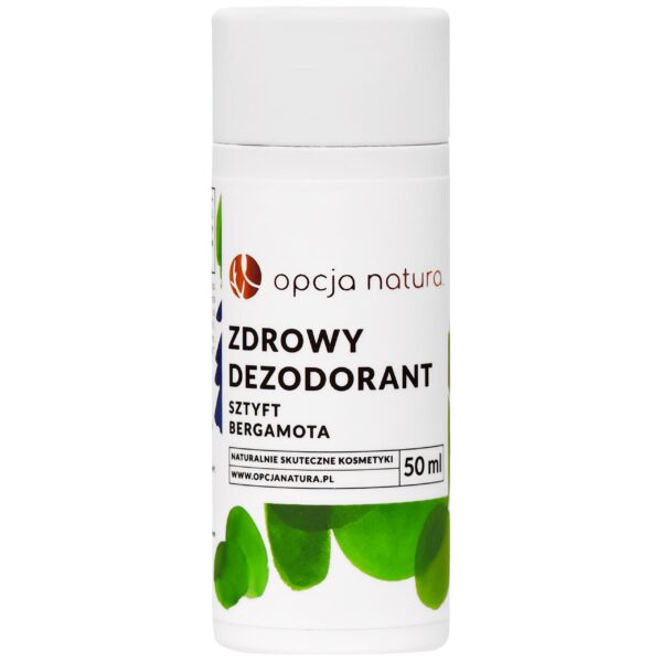 Opcja Natura Dezodorant Sztyft Bergamotka - naturalny dezodorant w sztyfcie, 50ml