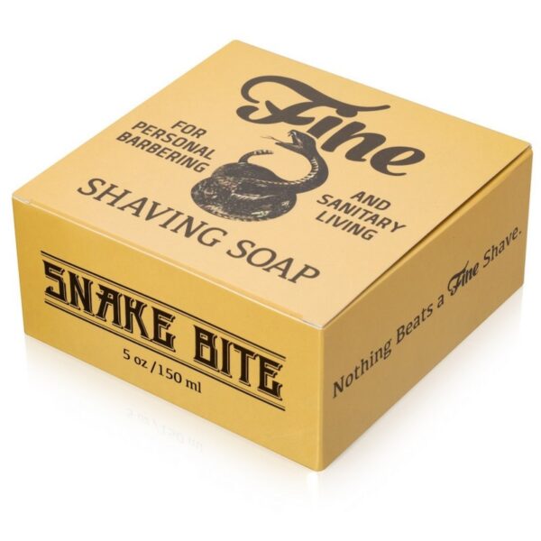 Fine Accoutrements Snake Bite mydło do golenia w tyglu 150ml