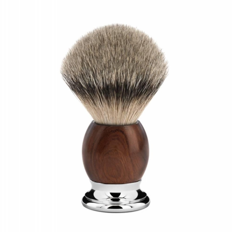 Zestaw do golenia Muhle SOPHIST S93H47SSR ironwood, borsuk, 4 cz. mnż