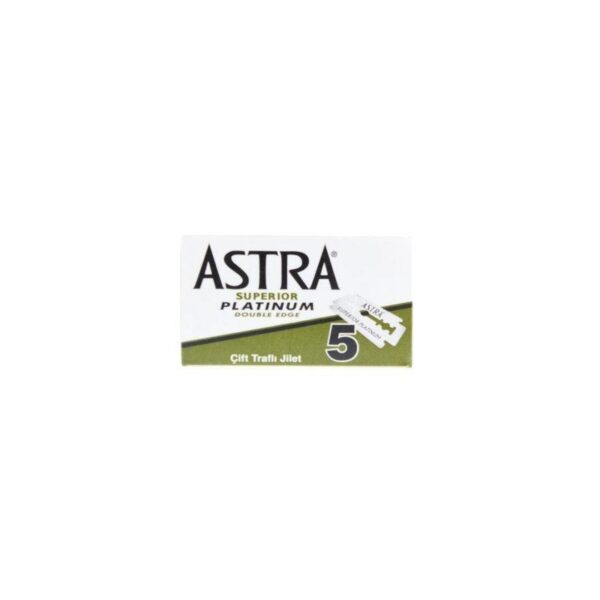 Żyletki ASTRA Superior Platinium (zielone) 5 sztuk