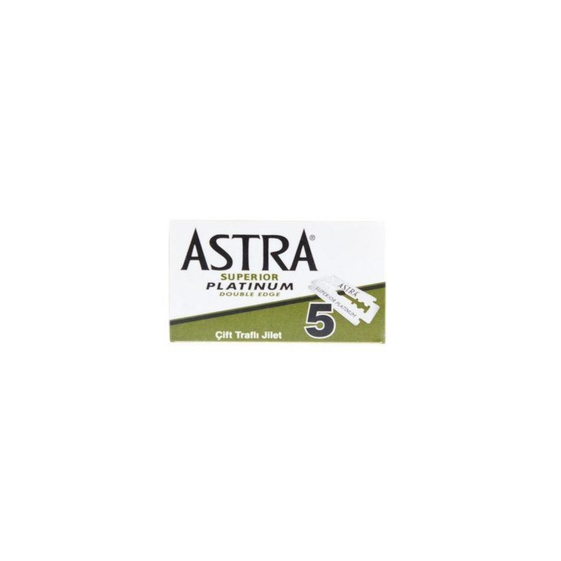 Żyletki ASTRA Superior Platinium (zielone) 5 sztuk
