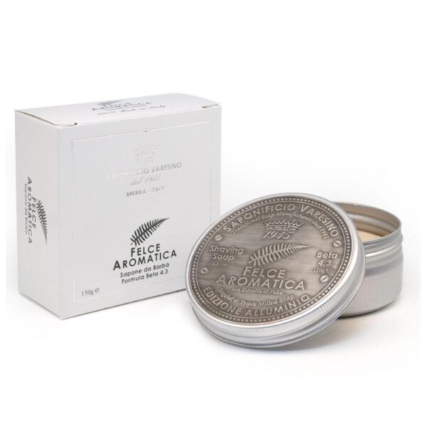 SAPONIFICIO VARESINO mydło do golenia Felce Aromatica 4.3 w tyglu 150g