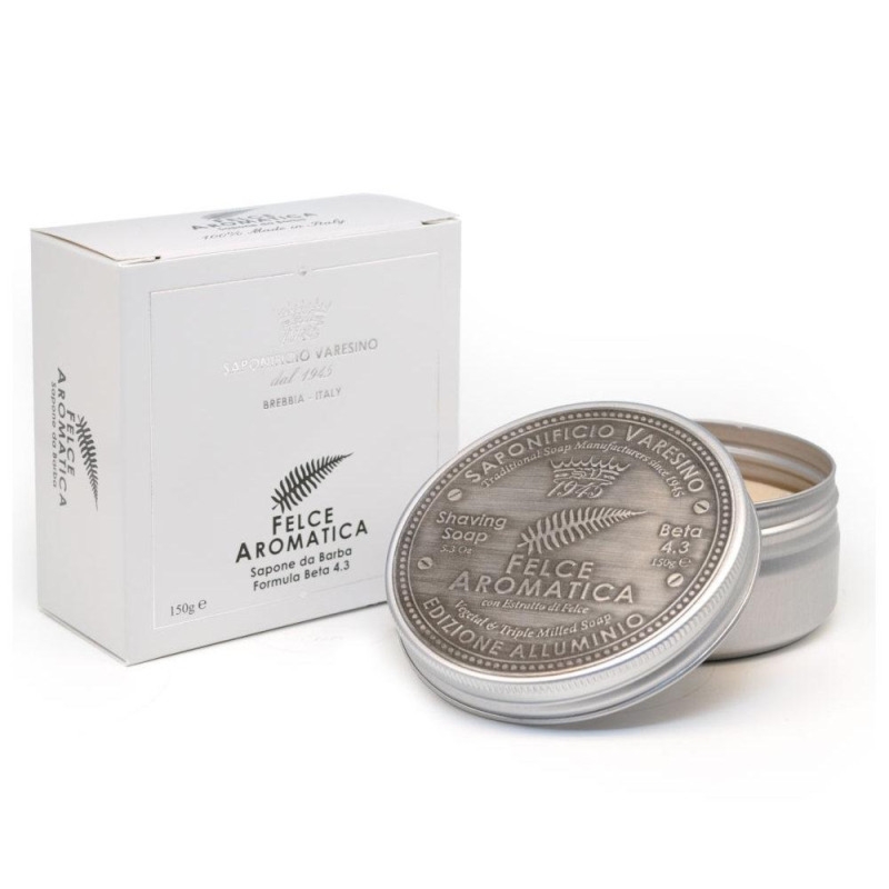 SAPONIFICIO VARESINO mydło do golenia Felce Aromatica 4.3 w tyglu 150g