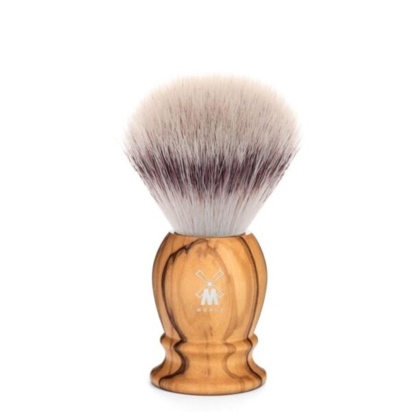 Pędzel do golenia Muhle CLASSIC 39H250, syntetyk SILVERTIP FIBRES, drzewo oliwne