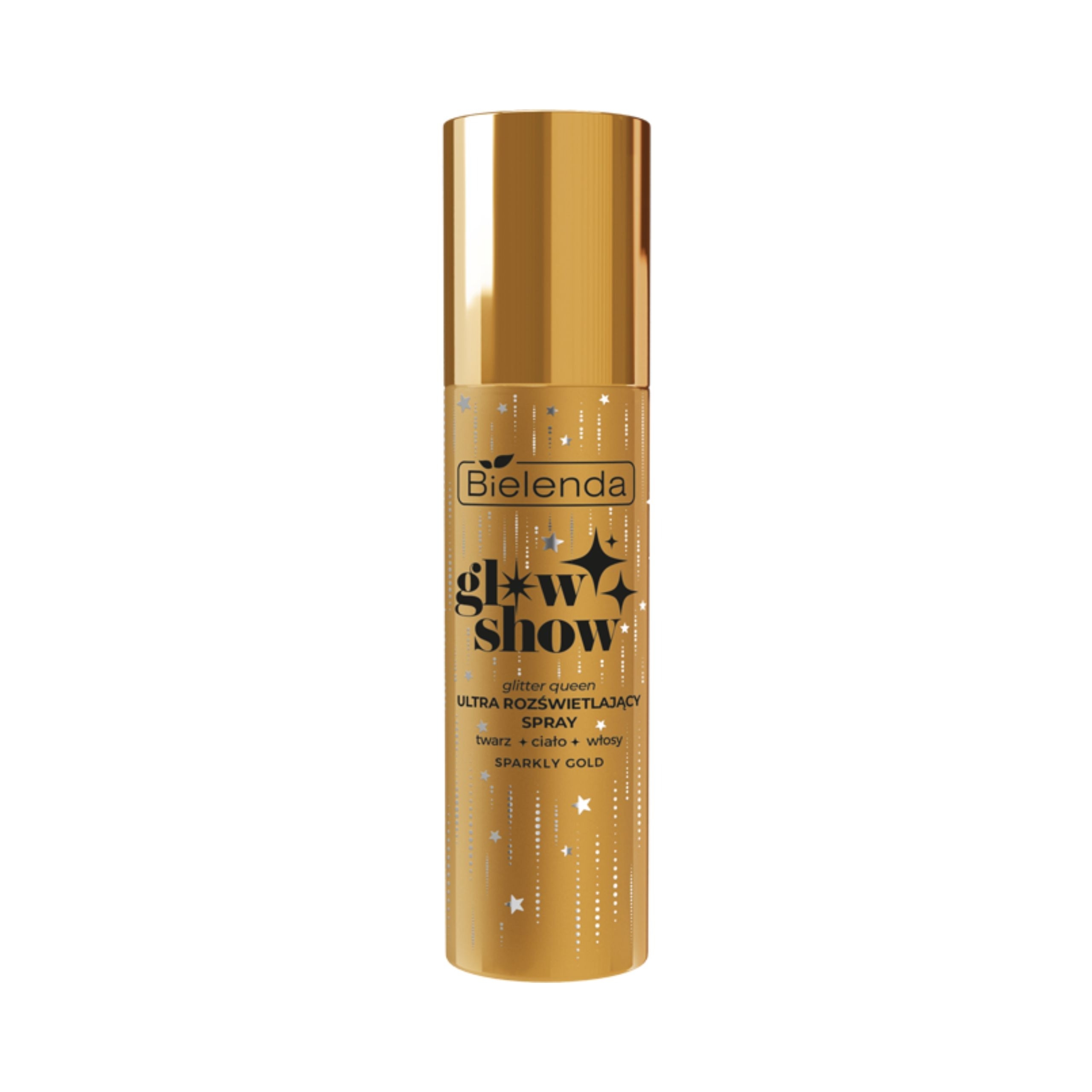 Bielenda Ultra rozświetlający spray, SPARKLY GOLD