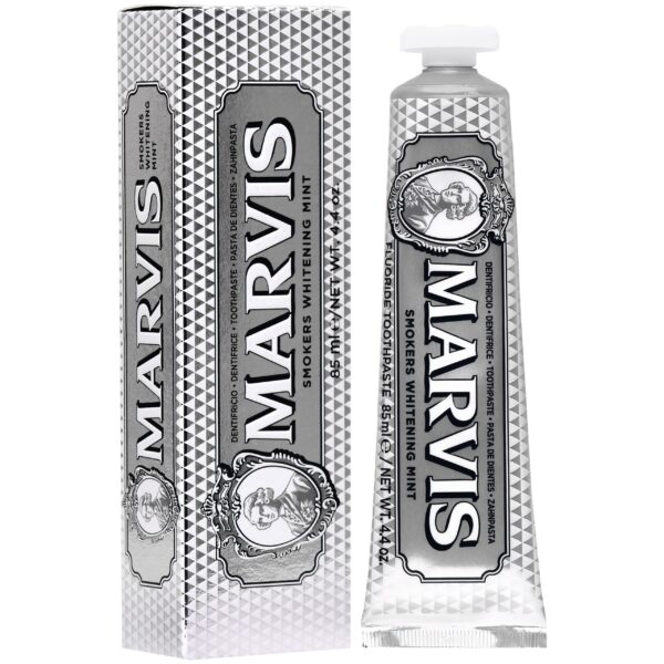 Marvis Smokers Whitening Mint - wybielająca pasta do zębów na przebarwienia, 85ml