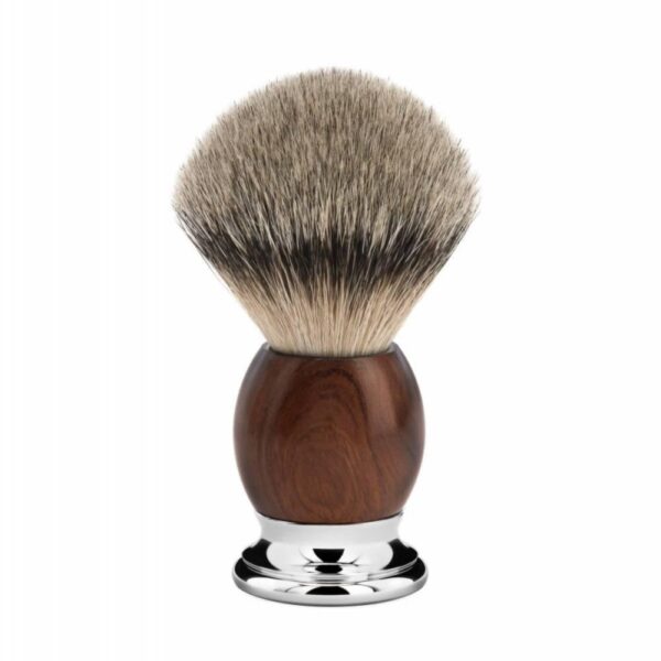 Zestaw do golenia Muhle SOPHIST S93H47SF ironwood, borsuk, 4 cz. fusion