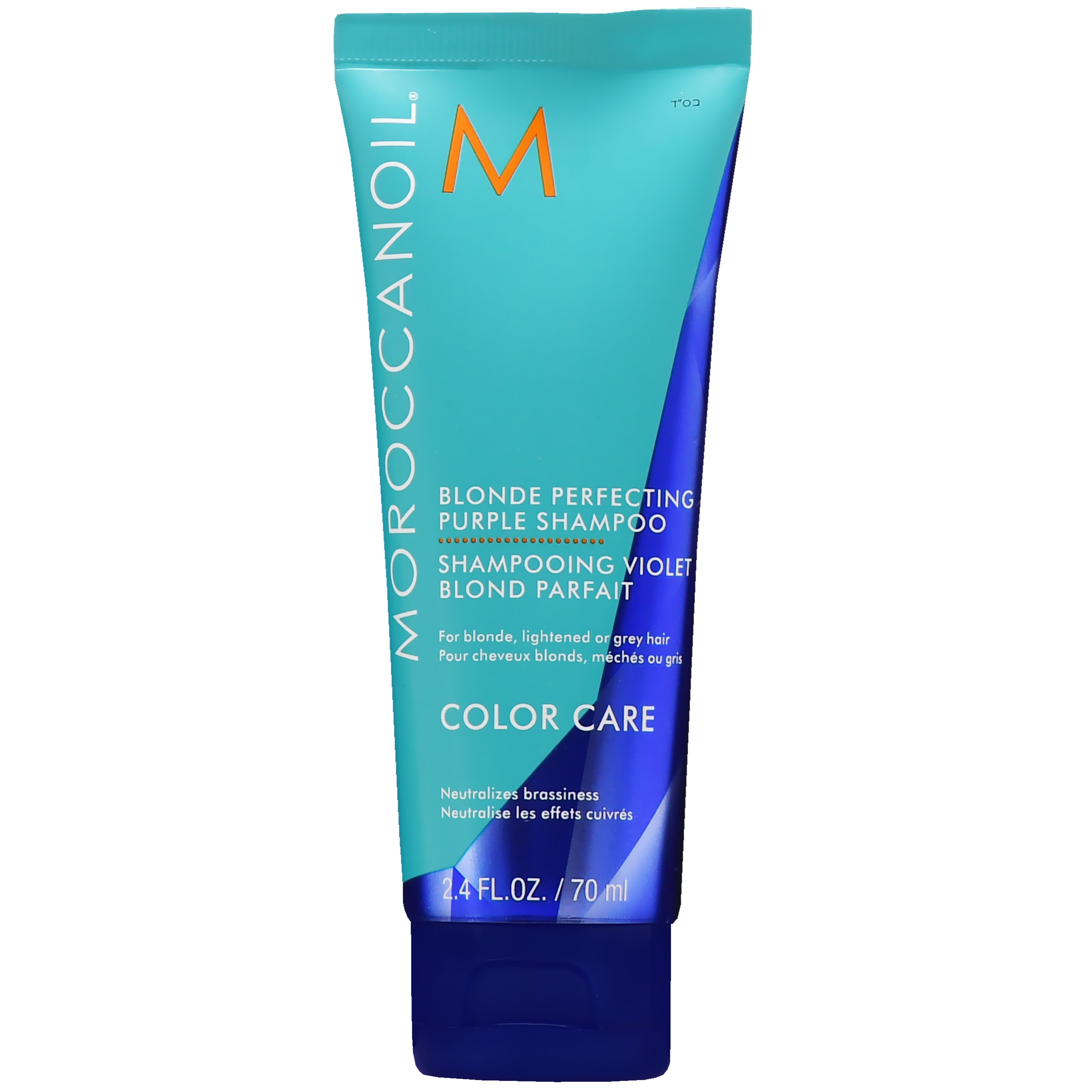 Moroccanoil Blonde Purple Shampoo - ochładzający szampon do włosów blond, 70ml