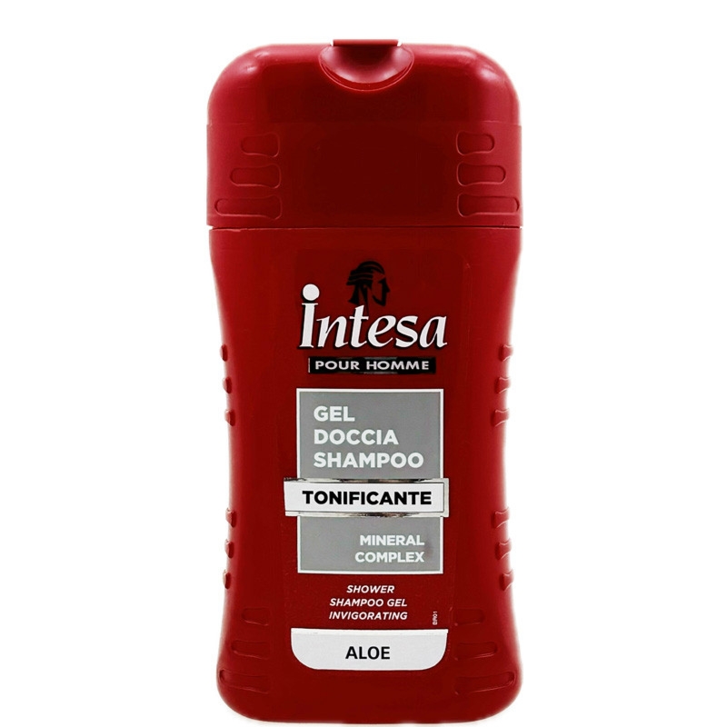 Intesa Men ALOE 2w1 tonizujący szampon i żel pod prysznic 250ml (mały)