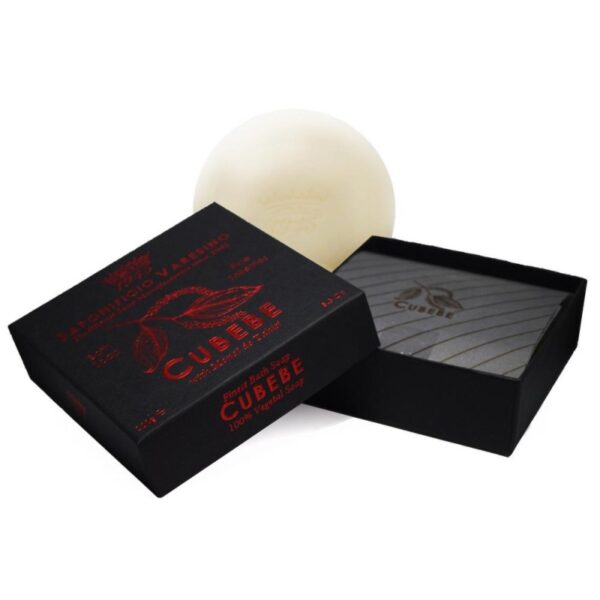 Saponificio Varesino Uomo mydło toaletowe Cubebe w kartoniku 150g