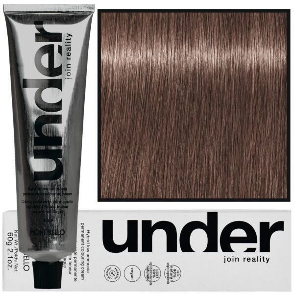 Montibello Under – profesjonalna farba do włosów, 60ml 5.0 / 5N | Naturalny Jasny Brąz