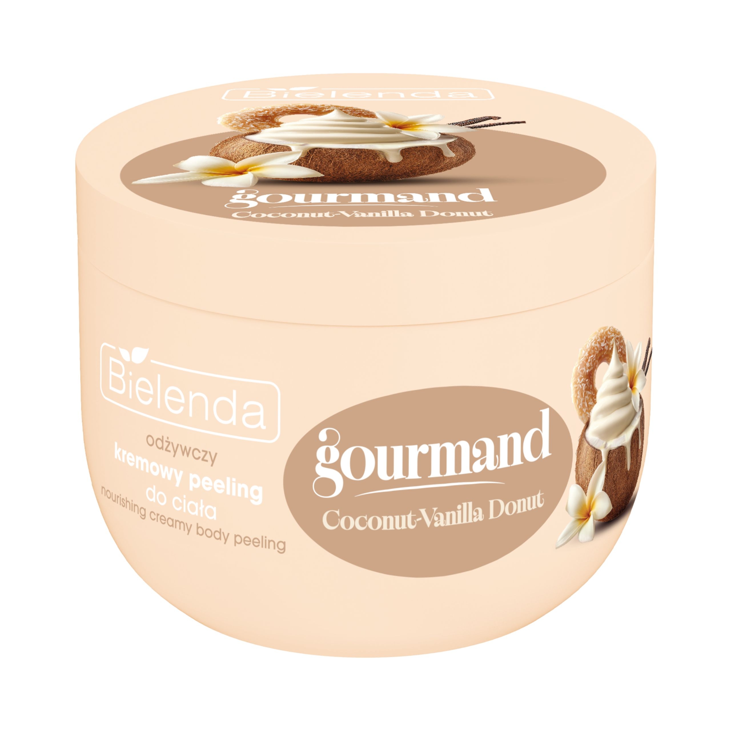 Bielenda Coconut-Vanilla Donut Odżywczy kremowy peeling do ciała