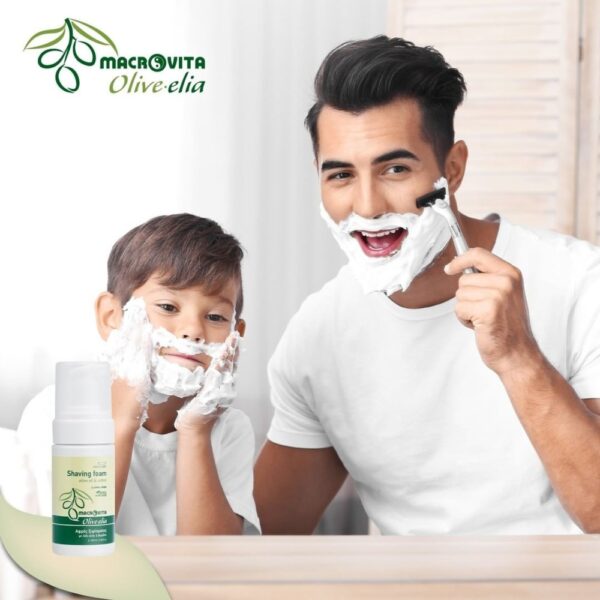 Macrovita Olive.elia naturalna pianka do golenia z bio-oliwą i chmielem 100ml