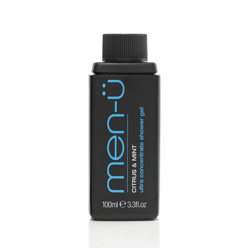 men-u Citrus and Mint shower gel ultra concentrate żel pod prysznic (Mięta i Cytrusy) 100ml Opakowanie - z pompką