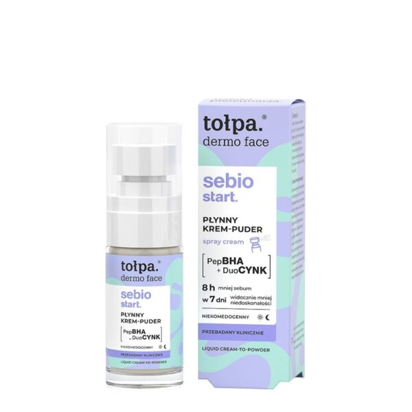 tołpa. sebio start. płynny krem-puder, 30 ml