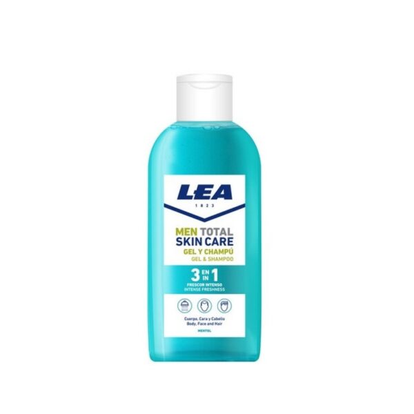 LEA MEN Total Travel FRESH 3w1 żel pod prysznic intensywne odświeżenie (niebieski) 100ml