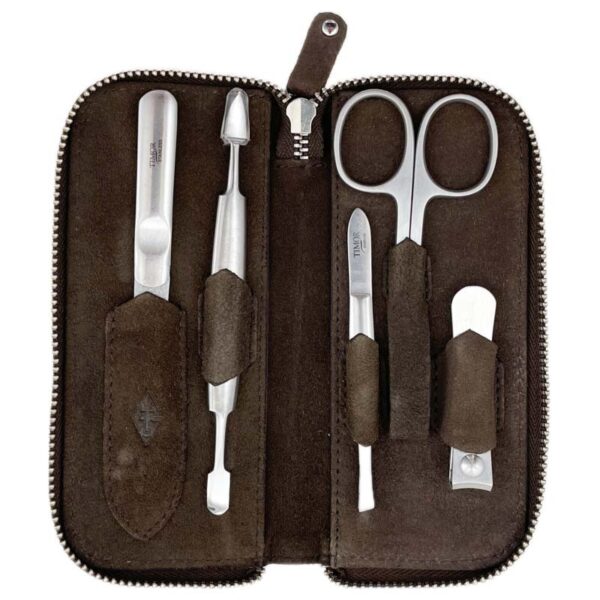 Timor Solingen 33106 Deluxe Inox przybornik do paznokci 5 cz.