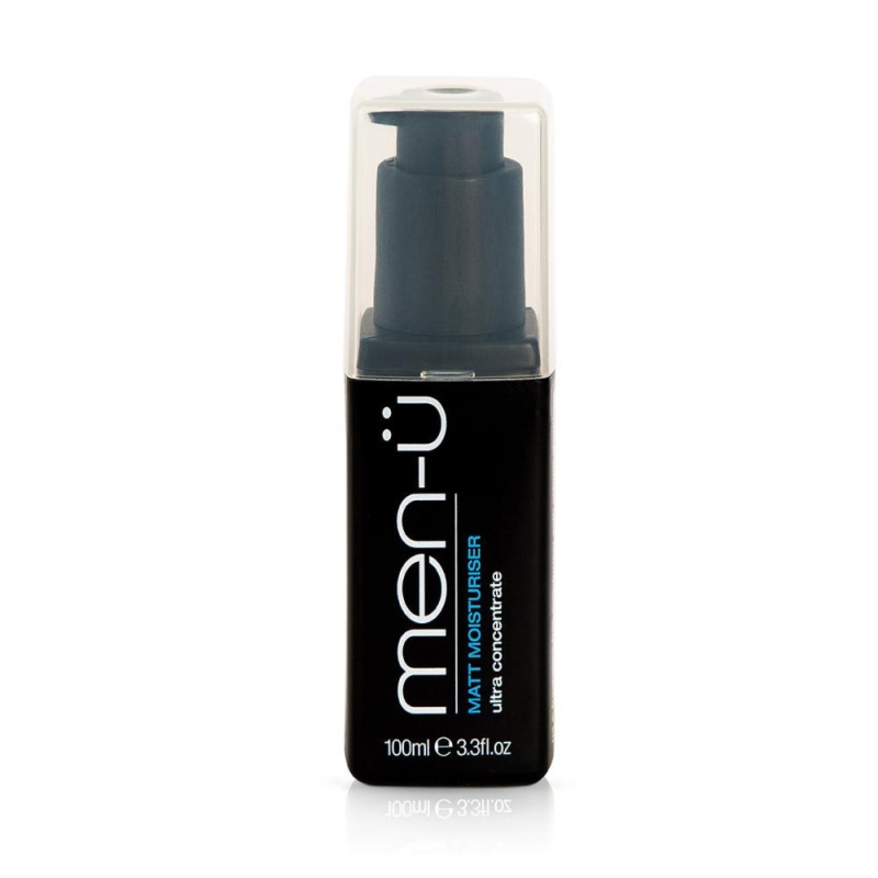 men-u Matt Moisturiser ultra concentrate matujący balsam do twarzy dla mężczyzn 100ml Opakowanie - z pompką