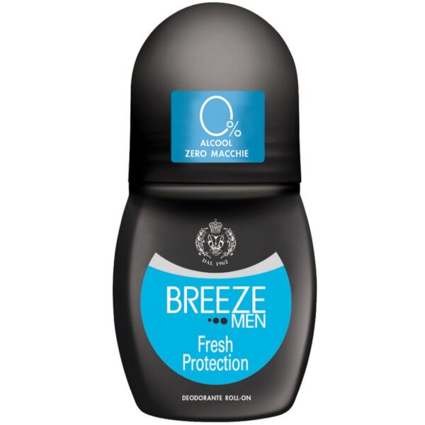 Breeze Men Fresh Protection Roll-on dezodorant kulkowy 50ml (niebieski)