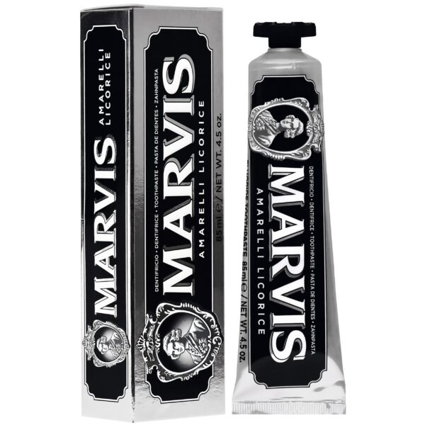 Marvis Amarelli Licorice Mint - pasta do zębów, lukrecja i mięta, 85ml