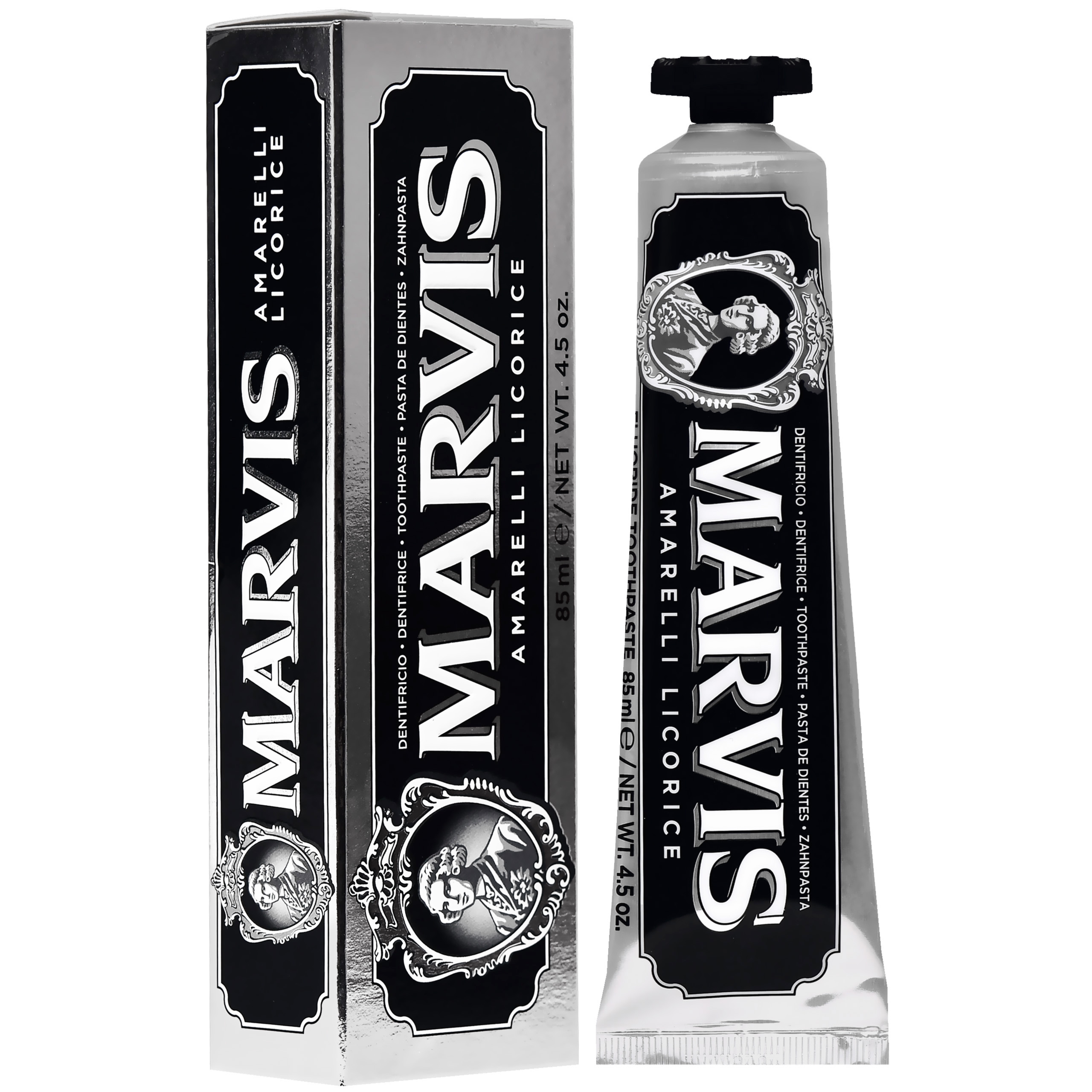 Marvis Amarelli Licorice Mint - pasta do zębów, lukrecja i mięta, 85ml