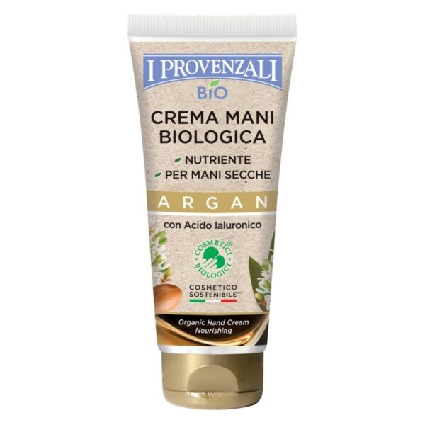I Provenzali Bio Olejek Arganowy odżywczy krem do rąk 75ml