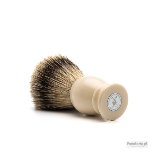 Muhle CLASSIC 091K257 pędzel do golenia borsuk SILVERTIP kremowy