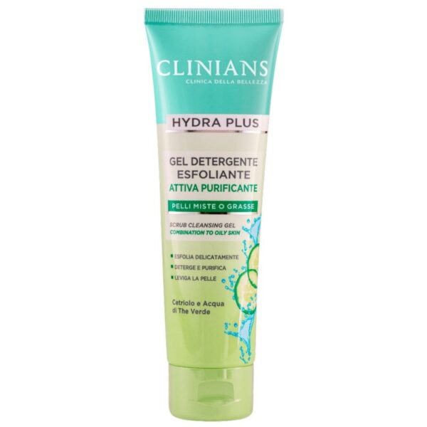Clinians Hydra Plus złuszczający żel do mycia twarzy 150ml